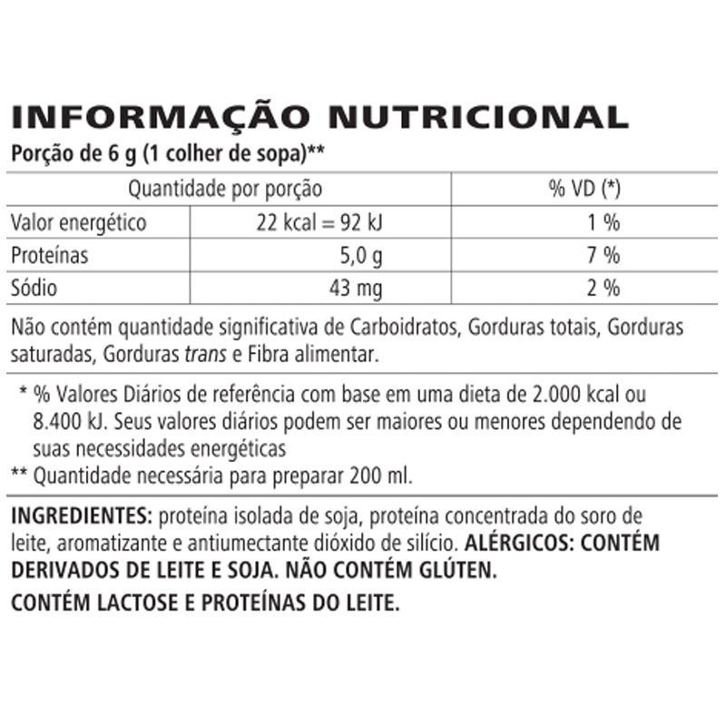 Pó de Proteína 240g