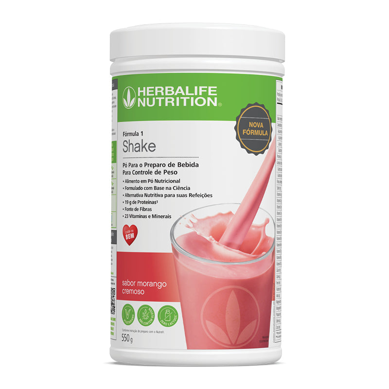 Shake Morango Cremoso 550g